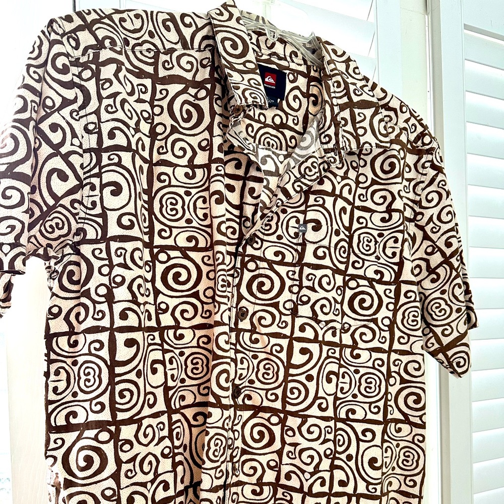 Quicksilver men’s Aloha shirt, size XL